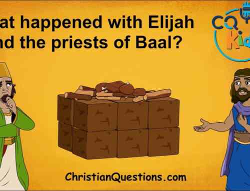 What happened with Elijah and the priests of Baal?