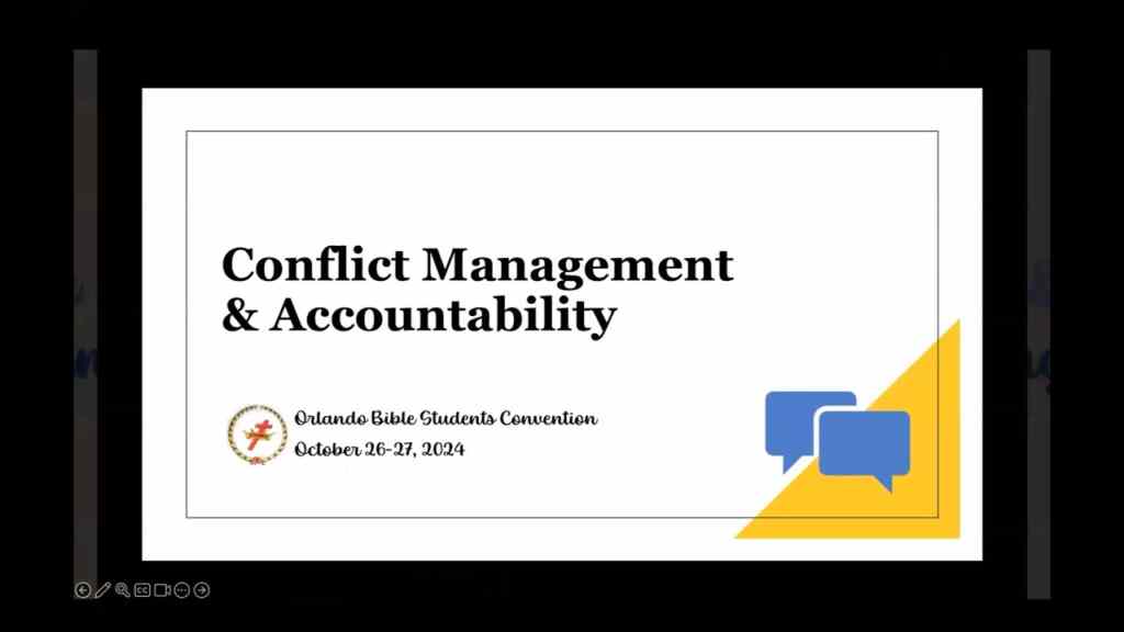 Conflict Management and Accountability