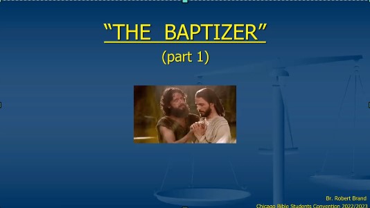 The baptizer Part 1