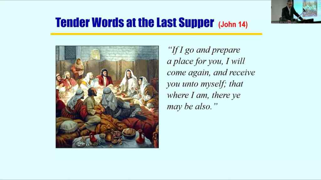 Tender Words From the Last Supper