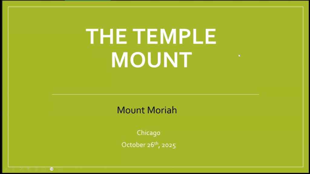 The Temple Mount