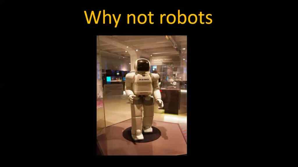Why Not Robots?
