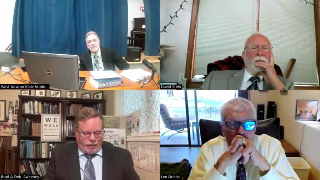 Panel: When Adamic Death Ends When Will the Resurrection Begin  GB, DS, LG, BS