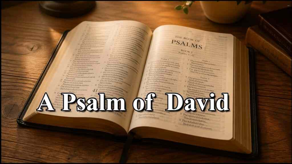 A Psalm of David