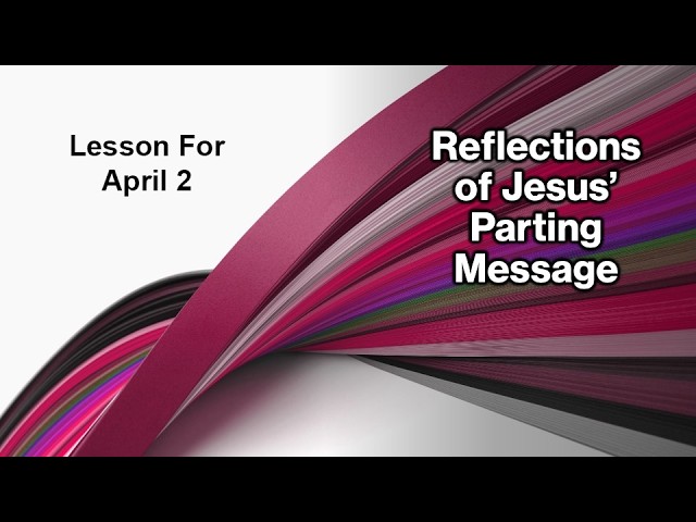 The Masters Last Night With His Disciples