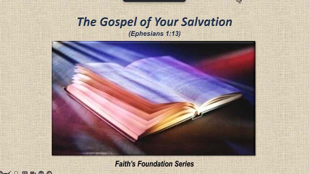 The Gospel of Your Salvation