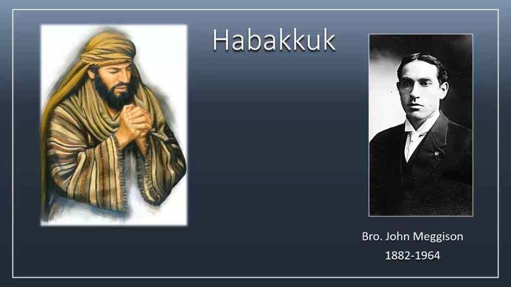 Habakkuk – John Meggison