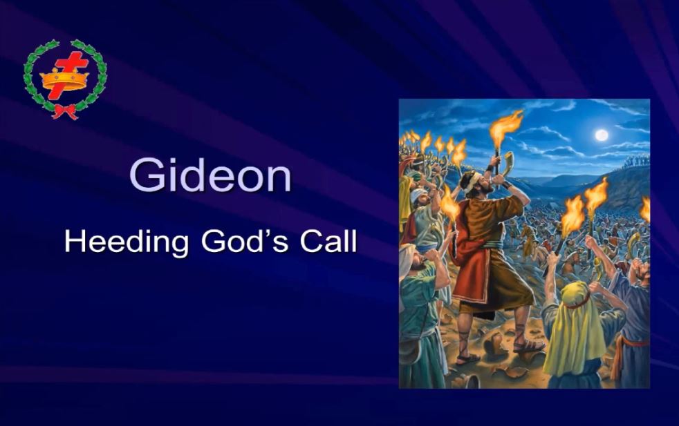 Gideon Heeding Gods Call