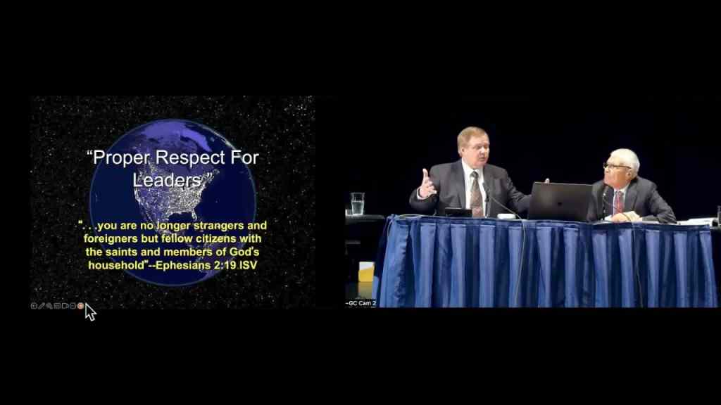 Proper Respect for Leaders – Mark Davis and Len Griehs