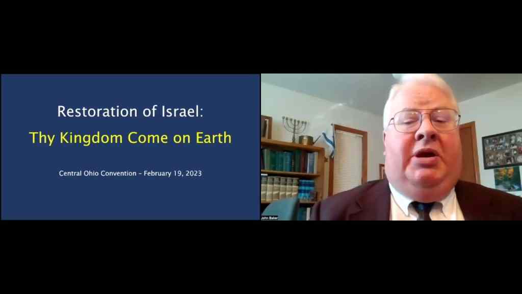 Restoration of Israel