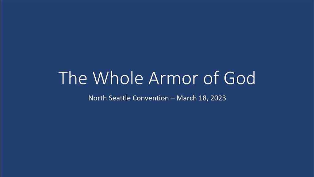 The Whole Armor of God